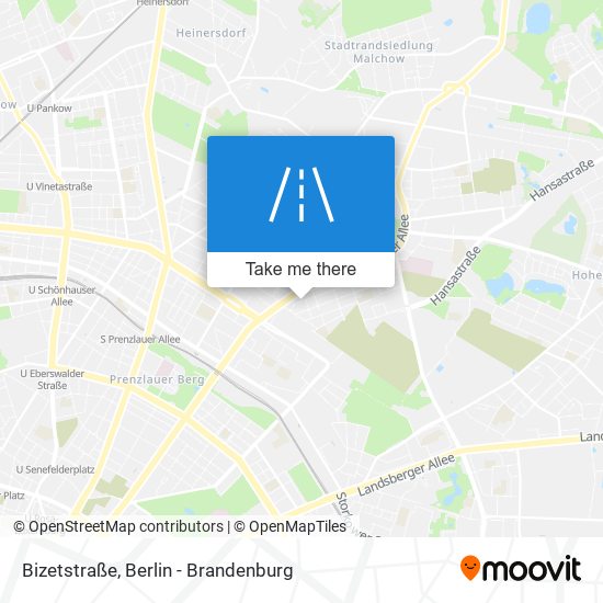 Bizetstraße map