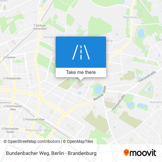 Bundenbacher Weg map