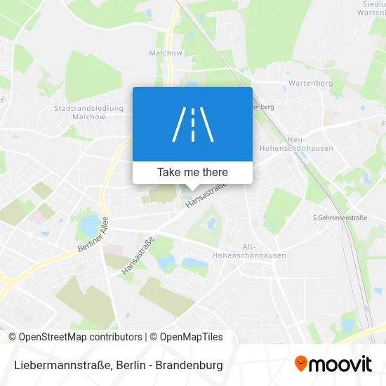Liebermannstraße map