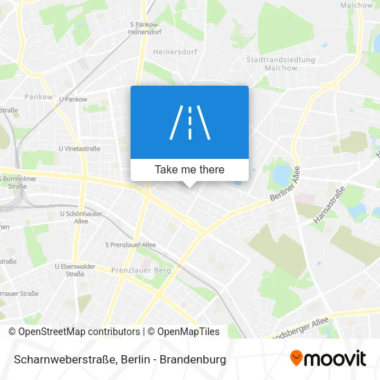 Scharnweberstraße map