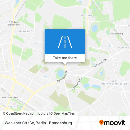 Wehlener Straße map