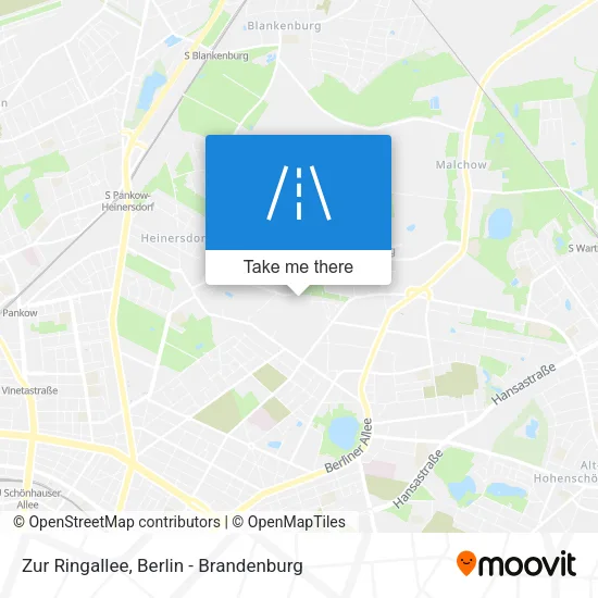 Карта Zur Ringallee