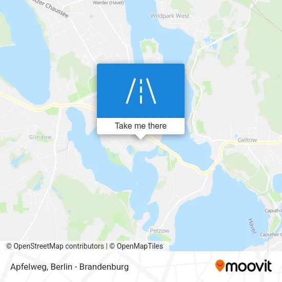 Карта Apfelweg
