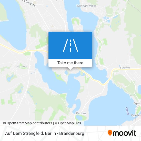 Auf Dem Strengfeld map