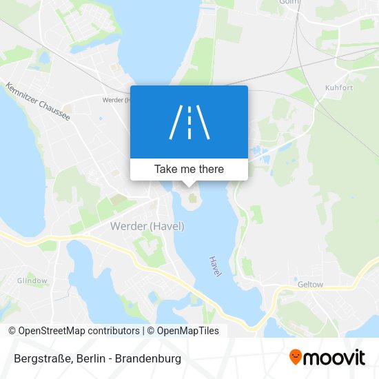 Bergstraße map