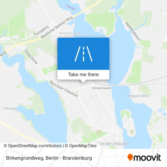 Карта Birkengrundweg