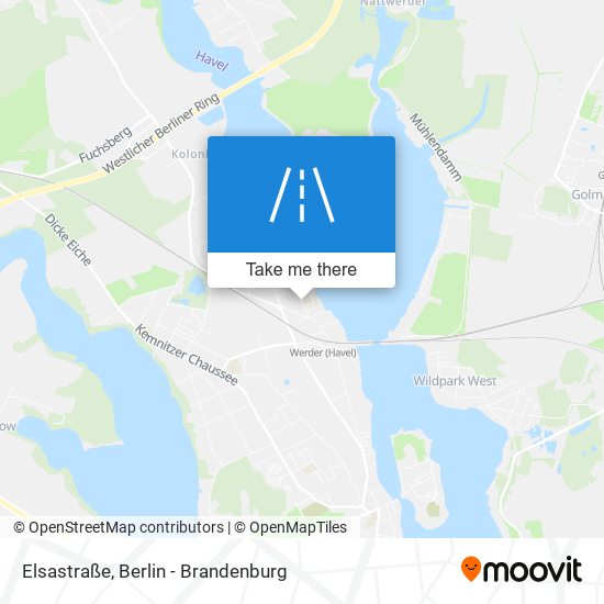 Карта Elsastraße