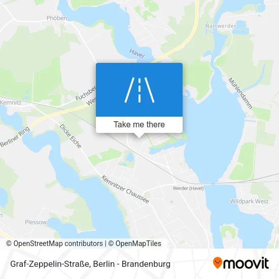 Карта Graf-Zeppelin-Straße