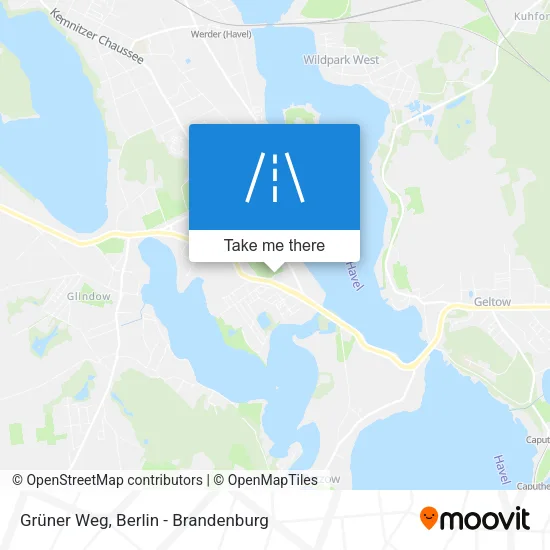 Карта Grüner Weg