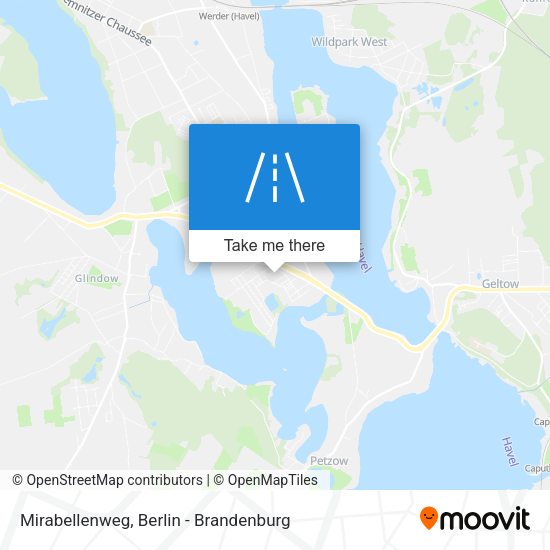 Mirabellenweg map