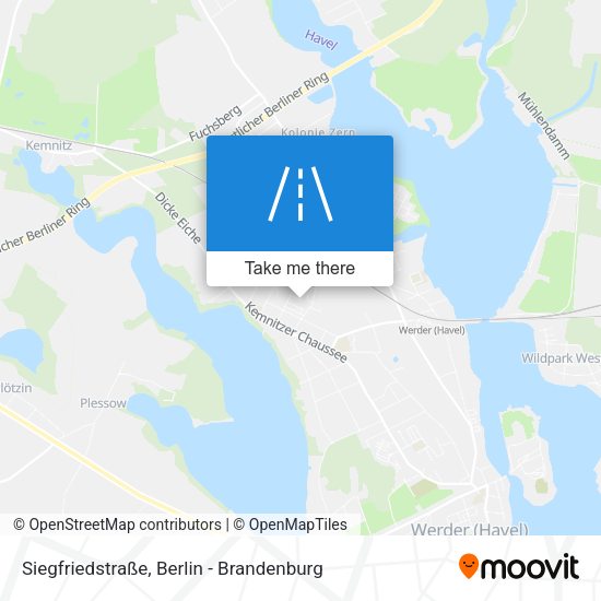 Siegfriedstraße map