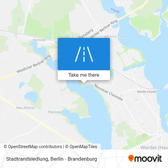 Stadtrandsiedlung map