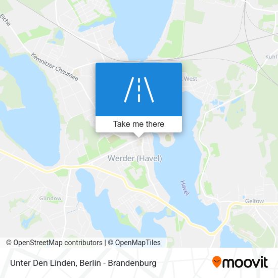 Unter Den Linden map