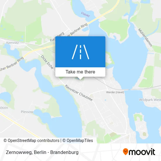Zernowweg map
