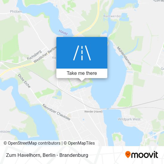 Zum Havelhorn map