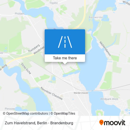 Zum Havelstrand map