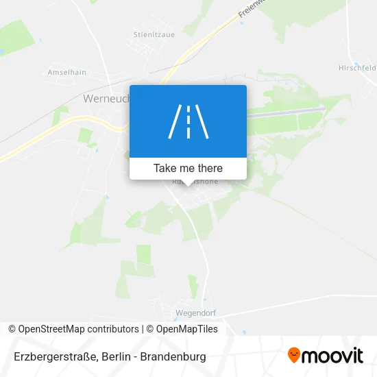 Карта Erzbergerstraße