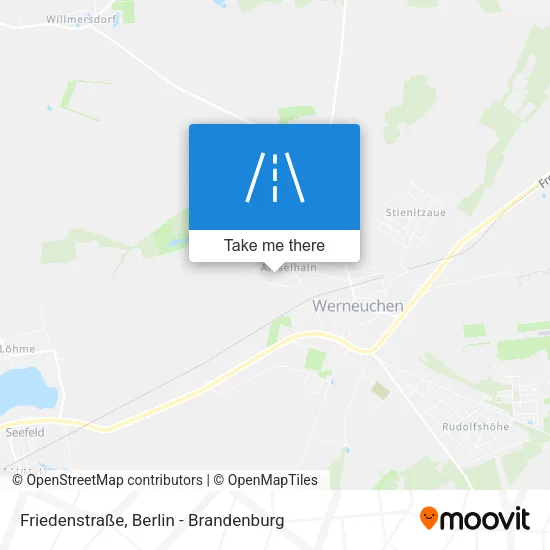 Friedenstraße map
