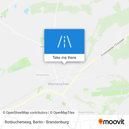 Rotbuchenweg map