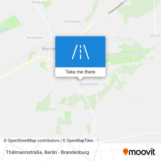 Thälmannstraße map