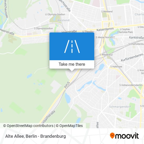 Alte Allee map