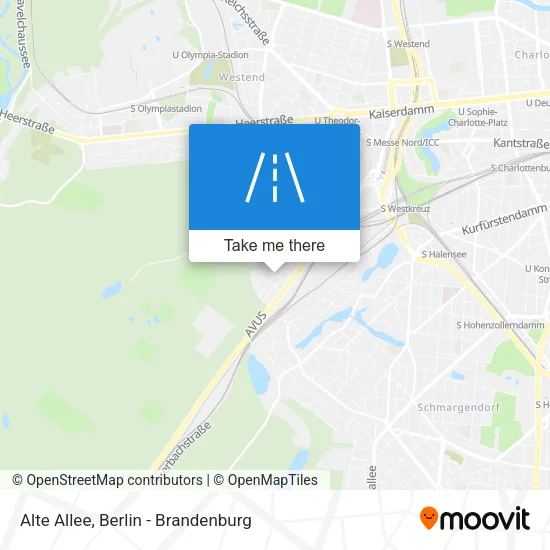 Карта Alte Allee