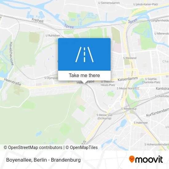 Карта Boyenallee