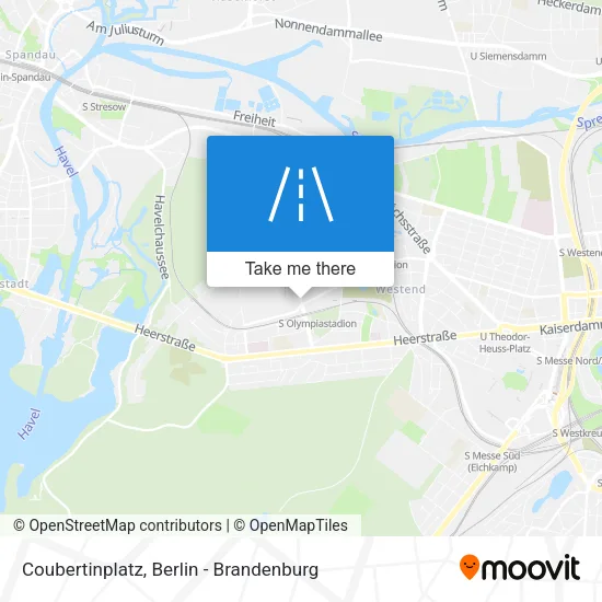 Карта Coubertinplatz