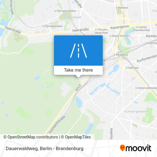 Карта Dauerwaldweg