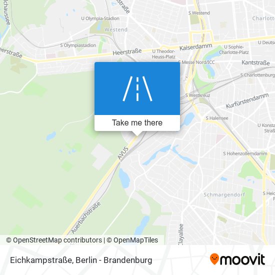 Eichkampstraße map