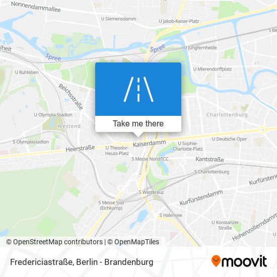 Fredericiastraße map