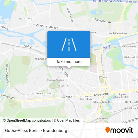 Карта Gotha-Allee