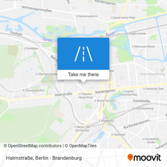 Halmstraße map