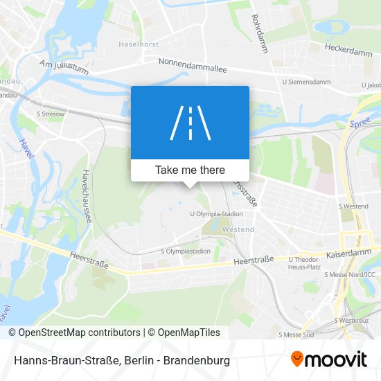 Hanns-Braun-Straße map