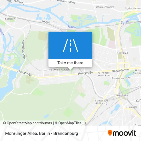 Карта Mohrunger Allee