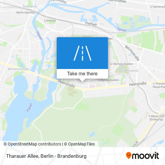 Tharauer Allee map