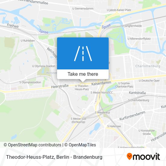 Theodor-Heuss-Platz map