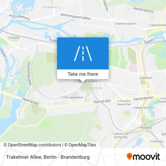 Карта Trakehner Allee