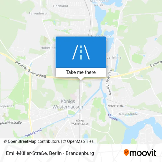 Карта Emil-Müller-Straße