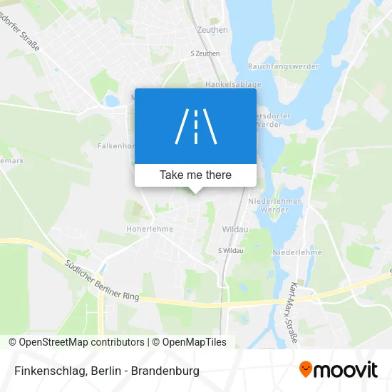 Карта Finkenschlag
