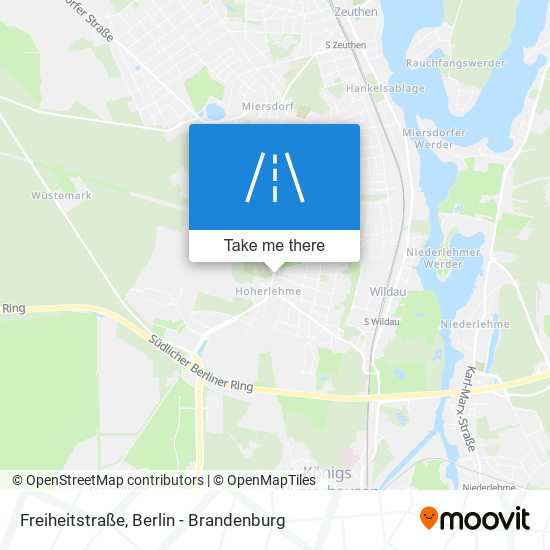 Freiheitstraße map
