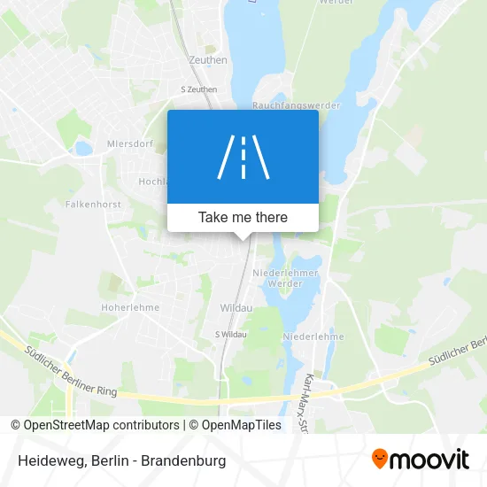 Карта Heideweg