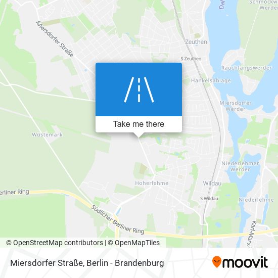 Miersdorfer Straße map