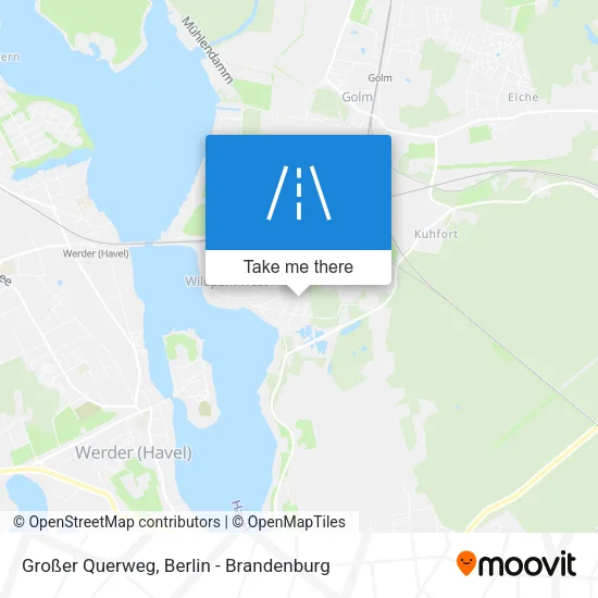 Карта Großer Querweg
