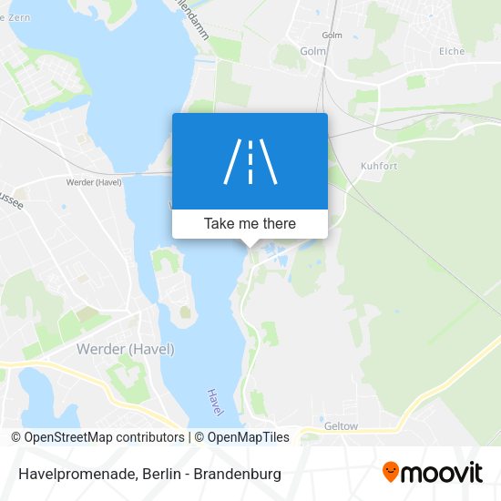 Havelpromenade map