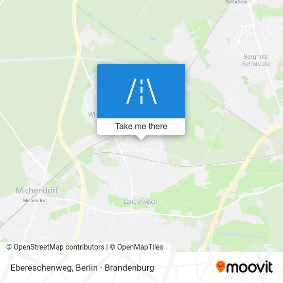 Ebereschenweg map