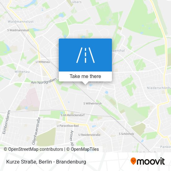 Kurze Straße map