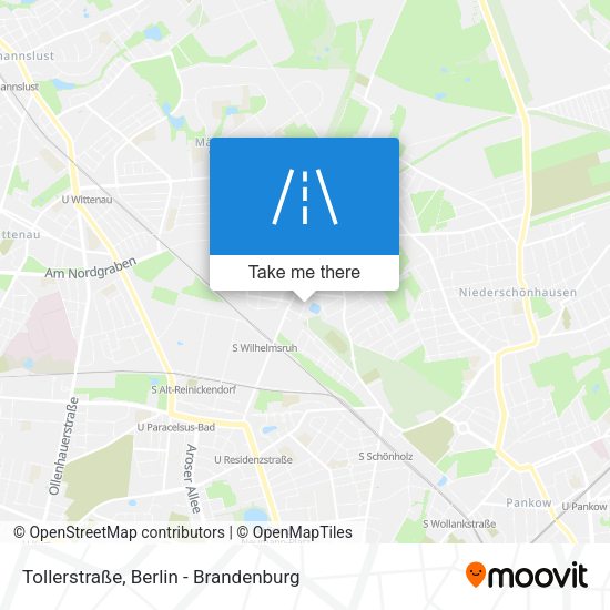 Tollerstraße map