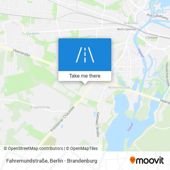 Fahremundstraße map