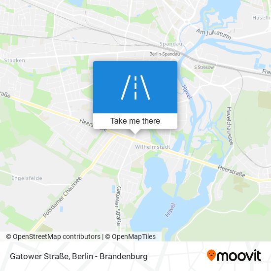 Gatower Straße map
